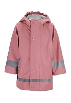 Sterntaler Baby Unisex Regenjacke Kinder Regenjacke - Regenjacke Kinder - Wasserdicht mit Reißverschluss und verschweißten Nähten - rosa, 74 von Sterntaler