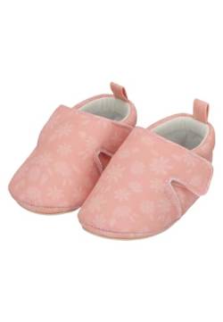 Sterntaler Babykrabbelschuh Blumen für Mädchen - Bequeme Krabbelschuhe mit Gänseblümchendruck - Babyschuhe Mädchen aus langlebigem Material - mattrosa, 20 von Sterntaler