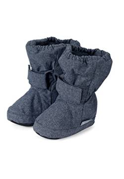 Sterntaler Jungen Baby Stiefel mit Klettverschluss, Blau ( Melange 306), 21/22 EU von Sterntaler