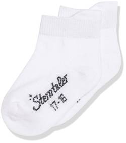Sterntaler Jungen Sneaker-söckchen Dp Uni Socken, Weiß, 34 EU von Sterntaler
