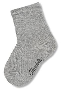 Sterntaler Jungen Söckchen Uni Socken, Silber Mel., 26 EU von Sterntaler