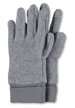 Sterntaler Jungen vingerhandschoen Handschuhe, Silber Mel., 2 EU von Sterntaler