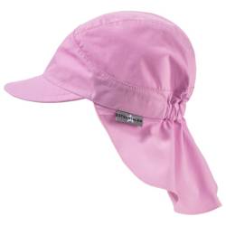 Sterntaler - Kid's Schirmmütze mit Nackenschutz Uni - Cap Gr 57 cm rosa von Sterntaler