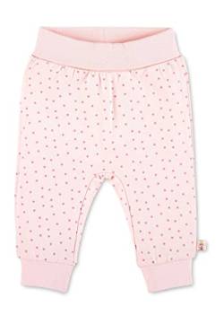 Sterntaler Kleinkind Mädchen Hose Baby GOTS Hose getupft Emmi - Baby Hose, Kinder-Hose - mit "Mitwachsbund" und Stickerei - rosa, 86 von Sterntaler