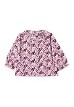 Sterntaler Kleinkind Mädchen Langarmshirt Baby Langarm-Shirt Blumen Langarmshirt - Baby Shirt Langarm - mit Blumendruck und Rüsche - rosa, 86 von Sterntaler