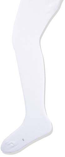 Sterntaler Mädchen Strumpfhose Uni Hosiery, Weiß, 128 EU von Sterntaler