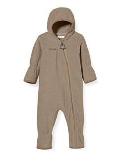 Sterntaler Unisex Baby Overall, Braun Melange, 56 von Sterntaler