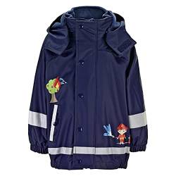 Sterntaler Unisex Baby Regenjacke mit Innenjacke Rain Jacket, Marine, 110 von Sterntaler
