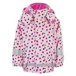 Sterntaler Unisex Baby Regenjacke mit Innenjacke Rain Jacket, Rosa, 104 von Sterntaler