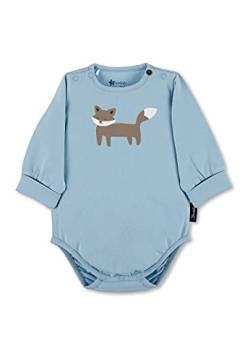 Sterntaler Unisex Baby Shirt-Body Fuchs Kleinkind Unterwäsche-Satz, Himmel, 56 von Sterntaler