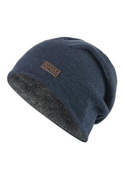Sterntaler Unisex Baby Slouch-beanie Beanie Hat, Marine, 57 EU von Sterntaler