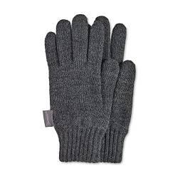 Sterntaler Unisex Baby Strick-Fingerhandschuh Ringel Winter-Handschuhe, Anthrazit Mel, 0 von Sterntaler