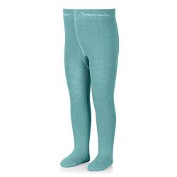 Sterntaler Unisex Baby strømpebukser Uni Strumpfhose, Hellgrün, 92 EU von Sterntaler