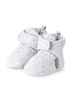 Sterntaler Unisex Kinder Baby-schuh Krabbel- & Hausschuhe, Alter: 12-18 Monate, Farbe: Grau (Silber), 19-20 von Sterntaler