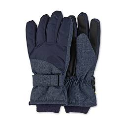 Sterntaler Unisex Kinder Fingerhandschuh Meliert Winter-Handschuhe, Blau Mel, 3 von Sterntaler