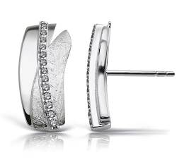 Elegante Ohrringe aus 925 Sterling Silber (Ohrstecker) von Sternvoll Jewelry