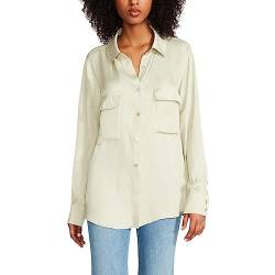 Steve Madden Apparel Damen Augustina Top Bluse, Alfalfa, Mittel von Steve Madden Apparel