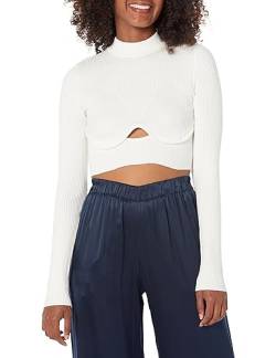 Steve Madden Apparel Damen Ollie Pullover, Blanc De Blanc, X-Klein von Steve Madden Apparel