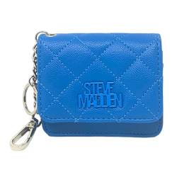 Steve Madden Bwren Flap Geldbörse mit Schlüsselring, Blau, Einheitsgröße, Steve Madden Damen Geldbörse von Steve Madden