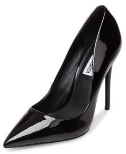 Steve Madden Damen Daisie Pumps, Schwarz (Patent Black), 39 EU von Steve Madden