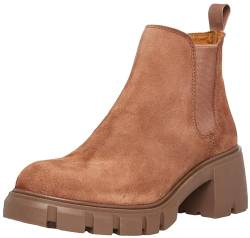 Steve Madden Damen Howlerw Chelsea Boot, Braungrau - Taupe Suede, 40 EU von Steve Madden