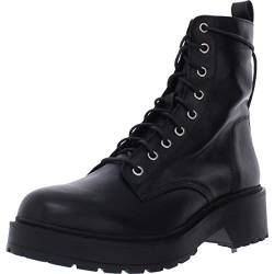 Steve Madden Damen Tornado Springerstiefel, Schwarz Leder, 38 EU von Steve Madden