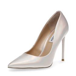 Steve Madden Damen Vala Pumps, Platin, 37 EU von Steve Madden