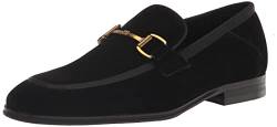 Steve Madden Herren Aahron Slipper, Black Velvet, 40 EU von Steve Madden