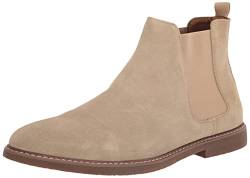 Steve Madden Herren Highline Chelsea-Stiefel, Sand, Wildleder, 41 EU von Steve Madden