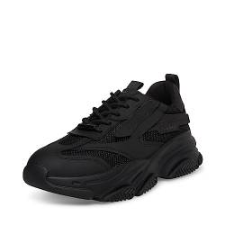 Steve Madden Herren Possess Sneaker, Schwarz, 44 EU von Steve Madden