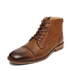 Steve Madden Jefries Herren Kampfstiefel, Braun (dunkelbraun), 38.5 EU von Steve Madden