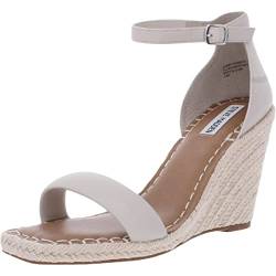 Steve Madden Women's Submit Wedge Sandal, Bone, 7.5 von Steve Madden