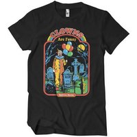 Steven Rhodes T-Shirt Clowns Are Funny T-Shirt von Steven Rhodes