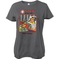 Steven Rhodes T-Shirt Sick Of Your Shit Girly Tee von Steven Rhodes