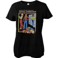 Steven Rhodes T-Shirt The Fetal Position Girly Tee von Steven Rhodes