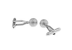 Manchettenknoepfe Gravur, Manschettenknöpfe Herren Mi Gravur Silber Versilbert Cufflinks Golf Schmuck Geschenk von Stfery