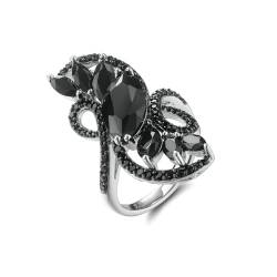 Stfery Frauen Ring Silber 925 Ring für Frauen Marquise Spinell Ehering für Frauen von Stfery