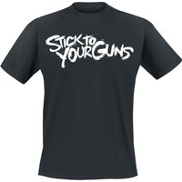 Stick To Your Guns T-Shirt - Logo - S bis 3XL - für Männer - Größe L - schwarz  - Lizenziertes Merchandise! von Stick To Your Guns