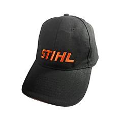 Stihl Golfmütze, Base Cap, Baseball Cap, Schwarz, Orange, 100% Baumwolle von Stihl