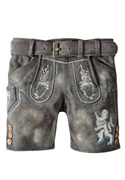 Stockerpoint Trachtenkids Jungen Bayern Jr. Lederhose, Grau Antik, 140 EU von Stockerpoint Trachtenkids