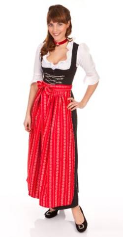 Stockerpoint Alpenwahnsinn Dirndl Größe 52 Schwarz AW-5818-M-2800 von Stockerpoint