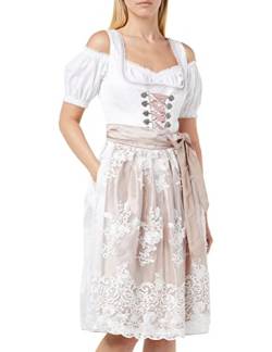 Stockerpoint Damen Aurelie Kleid, weiß, 32 von Stockerpoint