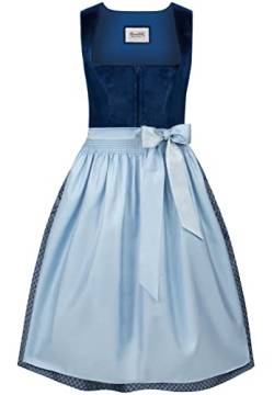 Stockerpoint Damen Dirndl Aida Kleid für besondere Anlässe, blau, 38 von Stockerpoint
