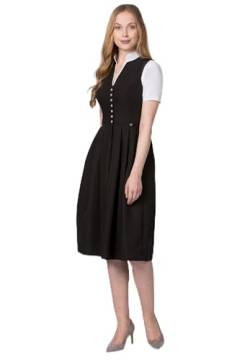 Stockerpoint Damen Dirndl ELSA Kleid für besondere Anlässe, Schwarz, 50 von Stockerpoint