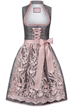 Stockerpoint Damen Dirndl Marietta Kleid für besondere Anlässe, Altrosa, 32 von Stockerpoint