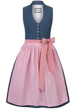 Stockerpoint Damen Dirndl Marina Kleid für besondere Anlässe, blau, 46 von Stockerpoint