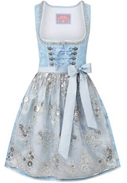 Stockerpoint Damen Dirndl Maya Kleid für besondere Anlässe, Blau, 34 von Stockerpoint