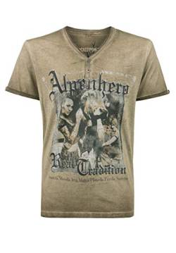 Stockerpoint Herren Alpenhero T-Shirt, Sand, 2XL von Stockerpoint