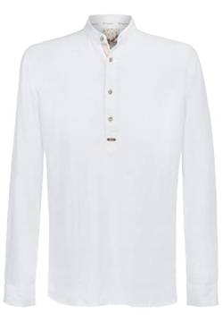 Stockerpoint Herren Hemd Valentin Trachtenhemd, Weiß (Weiss Weiss), Large (Herstellergröße: L) von Stockerpoint
