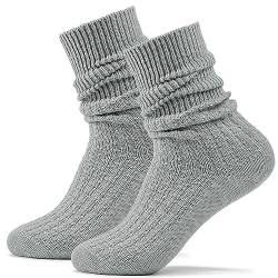 Stockerpoint Herren Kurze Trachtensocken 1er Pack (Modell: OC-Ludwig) Grau 39-42 von Stockerpoint